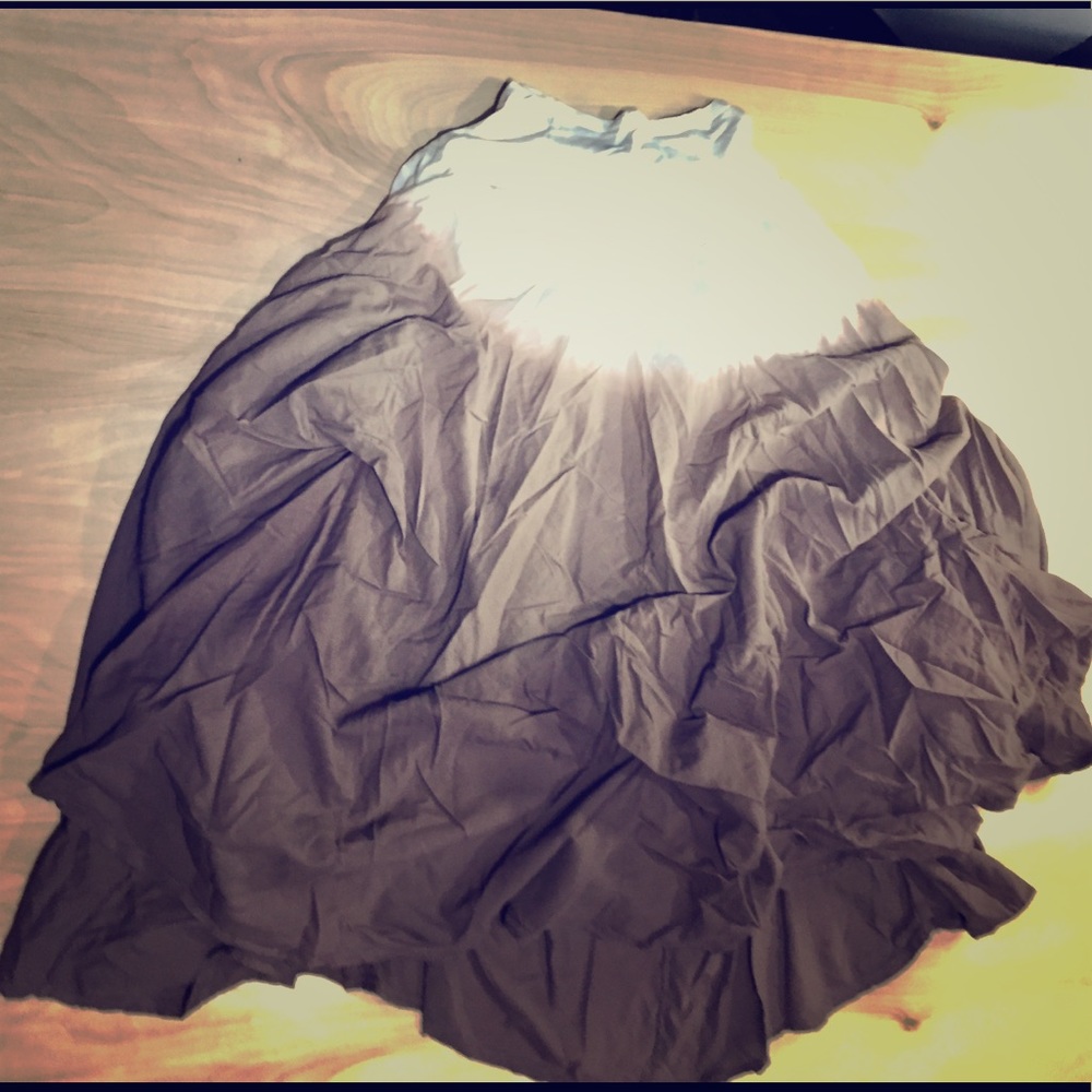 Firuze Dip Dyed Pin-Tuck Maxi Balloon Skirt